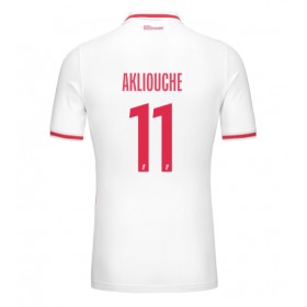 AS Monaco Maghnes Akliouche #11 Heimtrikot 2024-25 Kurzarm